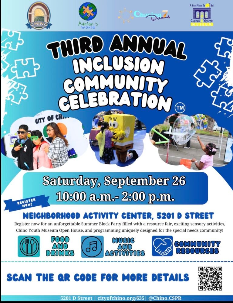 THIRD ANNUAL INCLUSION COMMUNITY CELEBRATION